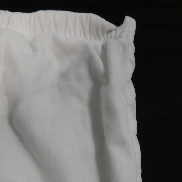 Y2K - BABY GAP - Infant | 6-12 months | White Velour Tear Away Pants - Picture 10 of 12